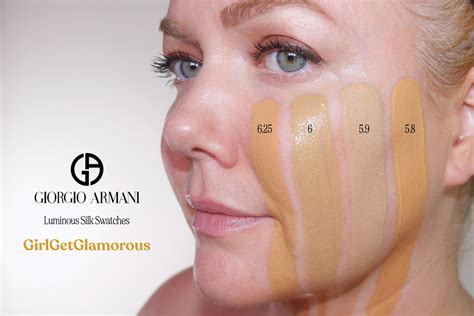 Armani Beauty Luminous Silk Foundation 5.25 VS Chanel Les 